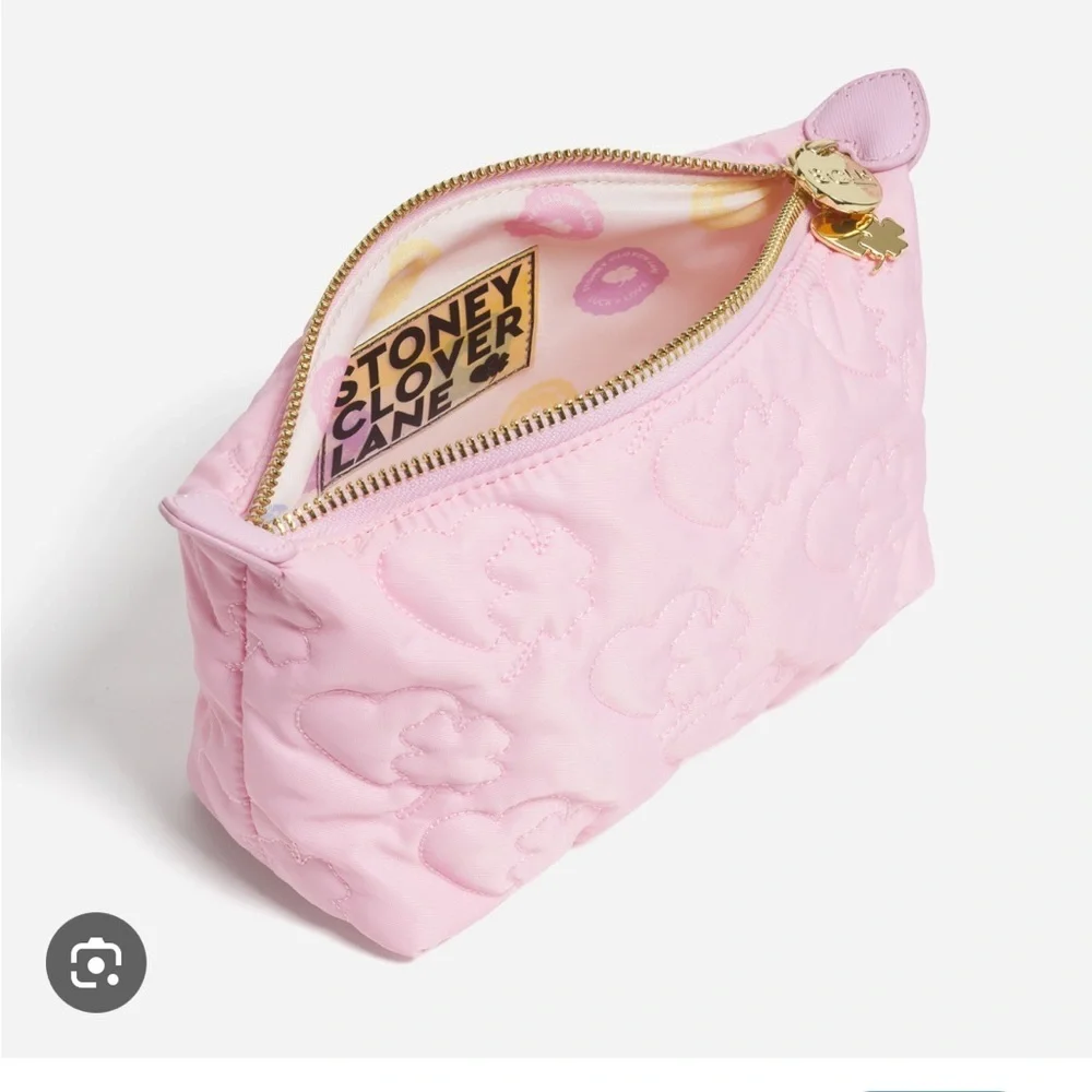 NWT Stoney Clover Lane Sweet 16 Small Pouchette Case Bag Pink